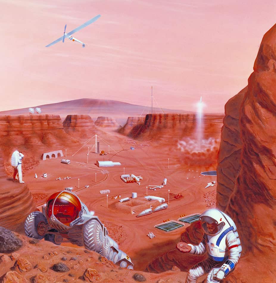 The First City on Mars