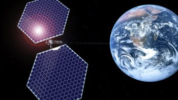 Solar cells in space