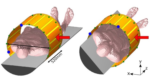 3D model of the radiation-transparent body coilapy-fig1 3D model of the radiation-transparent body coil