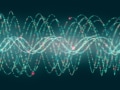 Artist's illustration of elementary particles
