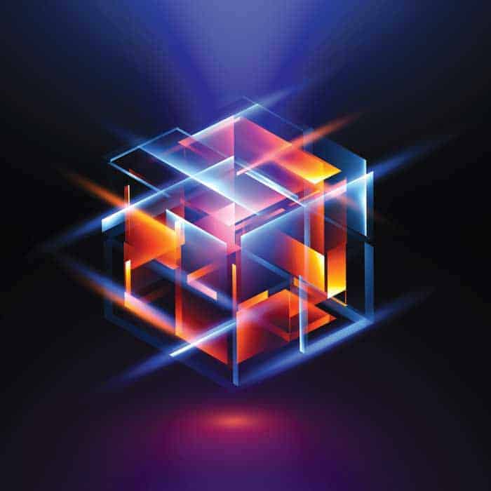 Artist impression of quantum behaviour