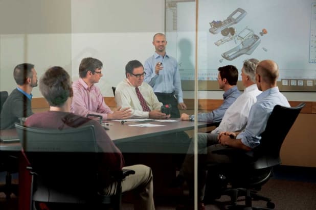 Photo of a business meeting