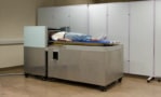 Prototype ultralow-field brain MRI